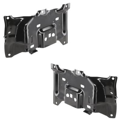 Rareelectrical - New Front Left And Front Right Bumper Bracket Compatible With Ford F-150 Raptor 6 Cyl 3.5L F-150