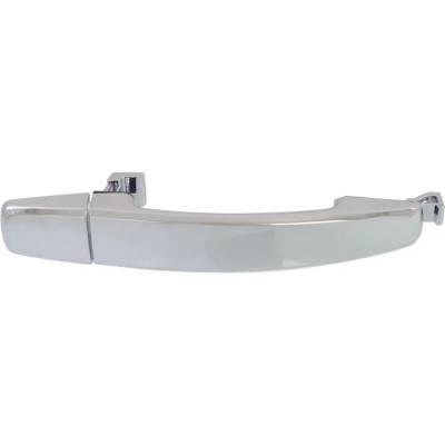 Rareelectrical - Front Passenger Side Exterior Door Handle Compatible With 2007-2009 Chevrolet Aveo Chrome Without