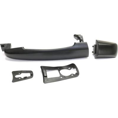 Rareelectrical - Front Or Rear Passenger Side Exterior Door Handle Compatible With 2005-2014 Cadillac Sts Cadillac