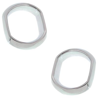 Rareelectrical - New Front Left And Front Right Fog Light Trim Compatible With Gmc Acadia Sl Acadia Limited Base