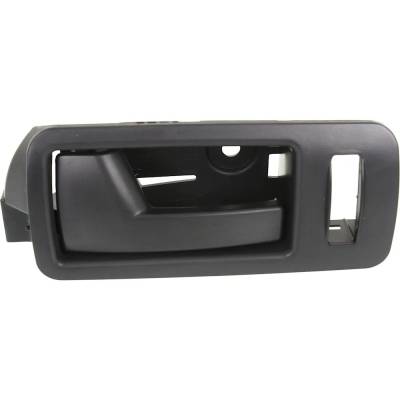 Rareelectrical - Front Driver Side Interior Door Handle Compatible With 2005-2014 Ford Mustang Black With Lock Button