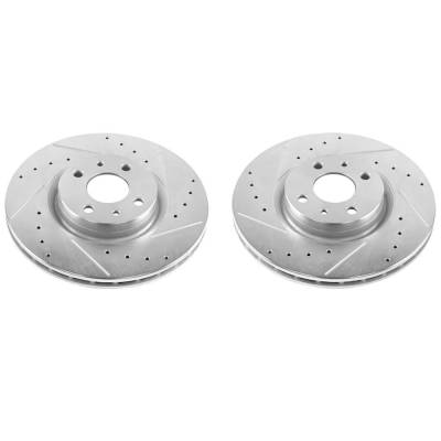 Rareelectrical - New Vented Brake Disc Compatible With Fiat 500 All Submodels 500 Abarth Cabrio 4 Cyl 1.4L 500 Abarth