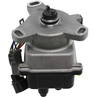 Rareelectrical - New Blade Type Distributor Compatible With Honda Civic Si 4 Cyl 1.6L Civic Ex 4 Cyl 1.6L Civic Del