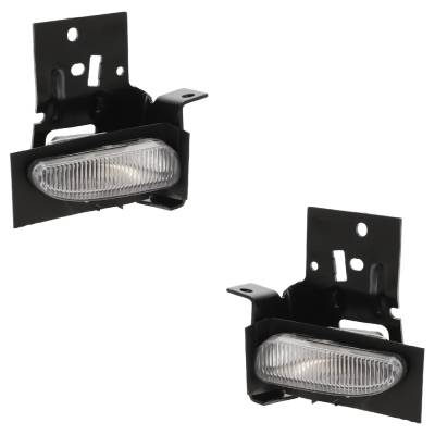 Rareelectrical - New Front Left And Front Right Fog Light Compatible With Ford Mustang Gt 8 Cyl 4.6L Mustang Base 6