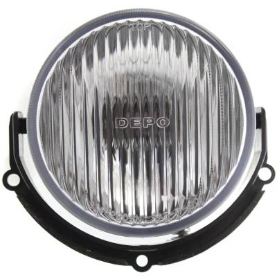Rareelectrical - New Round Fog Light Compatible With Ford Mustang Svt Cobra R 8 Cyl 5.4L Mustang Svt Cobra 8 Cyl 4.6L
