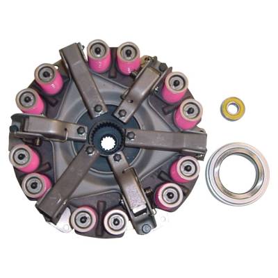 Rareelectrical - 9 Inch Dual Stage Clutch Kit Compatible With 2000 2120 2130 4000 4120 4130 4140 600 800 900 Dexta