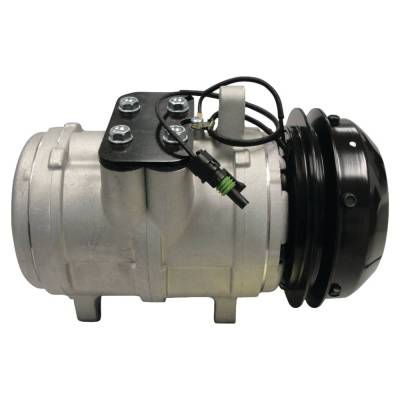 Rareelectrical - A/C Compressor Compatible With 4055 4255 4455 4555 4560 4755 4760 8450 8560 8650 8760 8850 Tractor