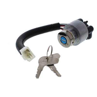 Rareelectrical - Ignition Switch And Key Compatible With Kubota L3240 L3430 L3540 L3830 L3940 L4240 Tractor 12V