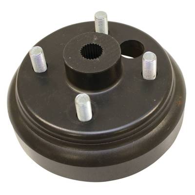 Rareelectrical - Golf Cart Brake Drum Hub Assembly 24 Spline Compatible With E-Z-Go Txt Pds Electric 1982-Up 2-Cycle