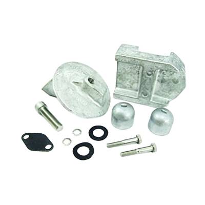 Rareelectrical - Zinc Anode Kit Compatible With Mercruiser Alpha Sterndrive Saltwater Galvanic Protection Marine