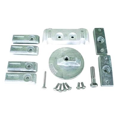 Rareelectrical - Aluminum Anode Kit Compatible With Mercury/Mercruiser Verado 250Hp Sterndrive Saltwater/Brackish
