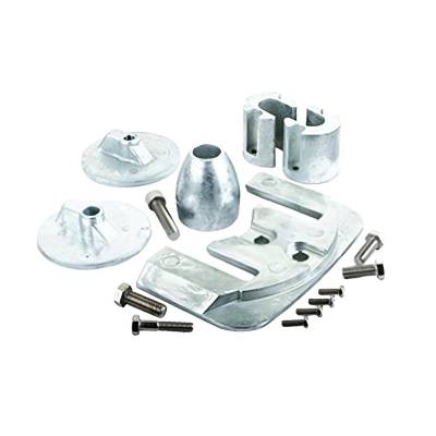 Rareelectrical - Zinc Anode Kit Compatible With Mercruiser Bravo Iii Sterndrive Saltwater Galvanic Protection Marine