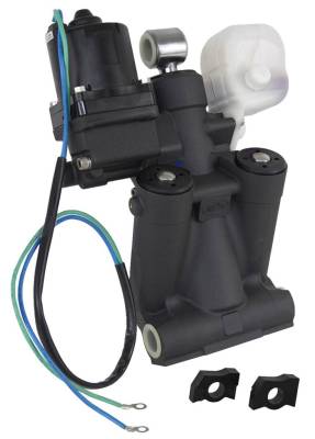 Rareelectrical - Complete 3 Ram Tilt Trim Assembly Compatible With Johnson Evinrude 75 90 100 105 115 130 Hp Outboard
