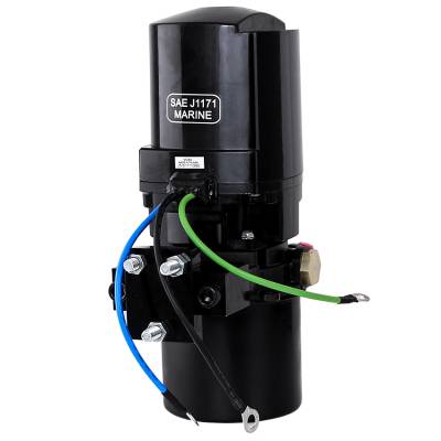 Rareelectrical - Power Tilt Trim Motor And Pump Compatible With Volvo Penta Diesel Sterndrive Ad31 Ad41 Aqad41 Aqd40