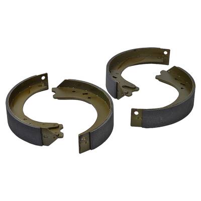 Rareelectrical - Brake Shoes Compatible With Ford 8N Naa Jubilee Tractor 1948-1954 Set Of Two Bonded 2 Inch Wide