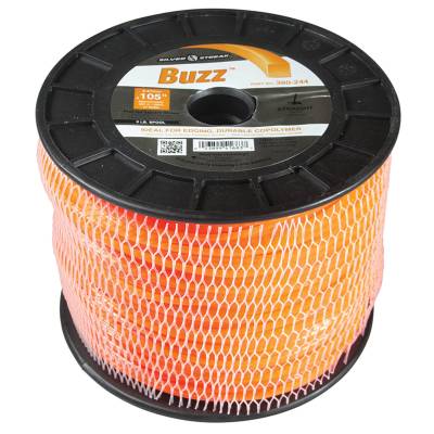 Rareelectrical - Square Trimmer Line 0.105 Inch Compatible With All String Trimmers 5 Pound Spool 951 Feet Orange