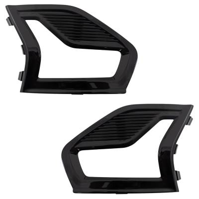Rareelectrical - New Front Left And Front Right Fog Light Trim Compatible With Ford Fusion Se 4 Cyl 2.0L Fusion Sel 4