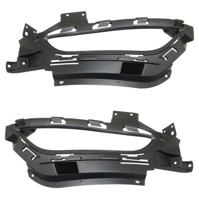 Rareelectrical - New Front Left And Front Right Fog Light Trim Compatible With Chrysler 200 S 200 C 2015-2017 By