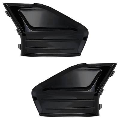 Rareelectrical - New Front Left And Front Right Fog Light Cover Compatible With Ford Fusion Sel Hybrid 4 Cyl 2.0L