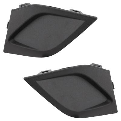 Rareelectrical - Front Left And Front Right Fog Light Cover Compatible With Chevrolet Bolt Ev Lt 2022-2023 By