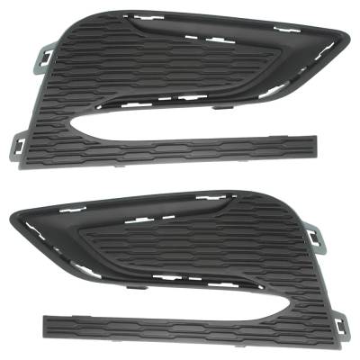 Rareelectrical - New Front Left And Front Right Fog Light Cover Compatible With Chevrolet Cruze Premier 2016-2018 By