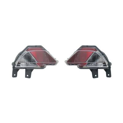 Rareelectrical - New Pair Of Back Up Lights Compatible With Toyota Rav4 Hybrid 2016-17 81480-0R040 To2883107