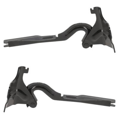 Rareelectrical - New Pair Of Hood Hinge Compatible With Ford Ranger Xl 4 Cyl 2.3L Ranger Lariat 4 Cyl 2.3L 2019-2023