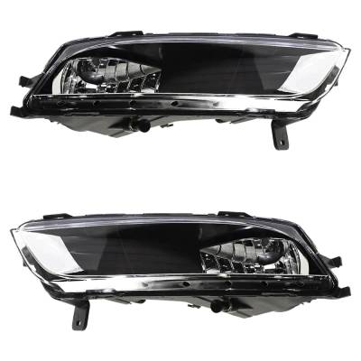 Rareelectrical - New Front Left And Front Right Fog Light Compatible With Volkswagen Cc Executive 4 Motion Cc