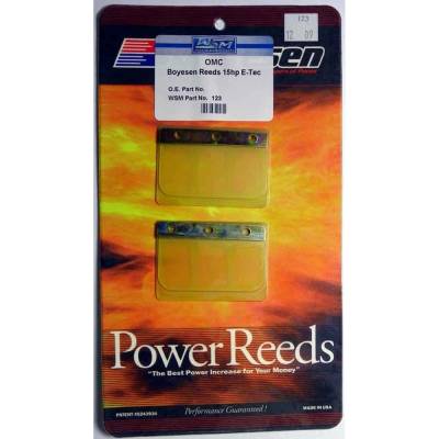 Rareelectrical - Power Reed Valve Kit Compatible With Johnson Evinrude 25Hp 30Hp E-Tec 2-Cylinder 577Cc Outboard