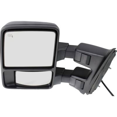 Rareelectrical - Side Mirror Compatible With 2010-2012 Ford F-250 Super Duty F-350 Super Duty F-450 Super Duty F-550