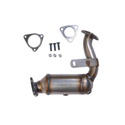 Rareelectrical - Front Left Direct-Fit Cat Converter Compatible With 2008-2009 Audi A4 A6 2.0L 4-Cyl Dohc 16V