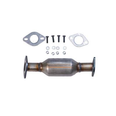 Rareelectrical - Rear Direct-Fit Cat Converter Compatible With 2006-2007 Kia Hyundai Optima Sonata 2.4L 4-Cyl Dohc