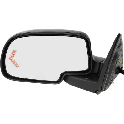 Rareelectrical - Side Mirror Compatible With 2003-2007 Cadillac Escalade Avalanche 1500 Avalanche 2500 Silverado 1500