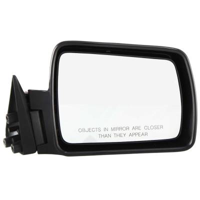 Rareelectrical - Side Mirror Compatible With 1984-1994 Jeep Cherokee Comanche Wagoneer Right Passenger Side Replaces