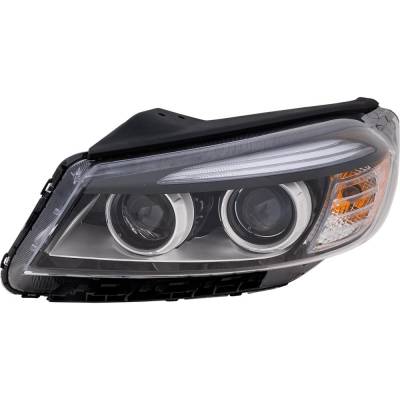 Rareelectrical - Headlight Compatible With 2016-2018 Kia Sorento 2.4L 2.0L I4 Left Driver Side Halogen Repk100190q