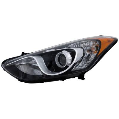 Rareelectrical - Headlight Compatible With 2013-2017 Hyundai Elantra Gt Left Driver Side Halogen Reph100340q