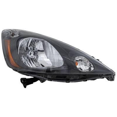 Rareelectrical - Headlight Compatible With 2009-2014 Honda Fit 1.5L I4 L15a7 Right Passenger Side Halogen Reph100111