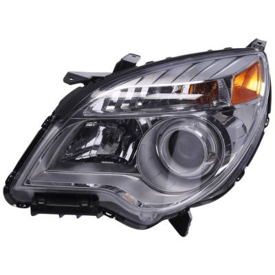 Rareelectrical - Headlight Compatible With 2010-2015 Chevrolet Equinox 2.4L 3.6L I4 Lea Lfx/Lgz Left Driver Side