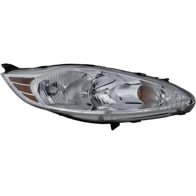Rareelectrical - Headlight Compatible With 2011-2013 Ford Fiesta 1.6L 1.0L I4 Right Passenger Side Halogen