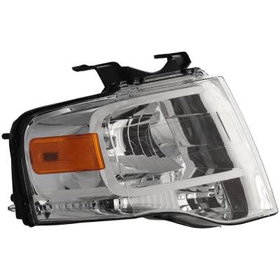 Rareelectrical - Headlight Compatible With 2007-2014 Ford Expedition El Expedition Expedition Max 5.4L 3.5L V8 Right