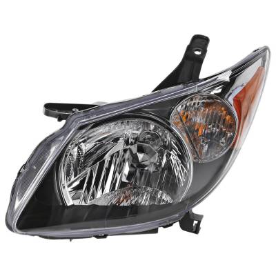 Rareelectrical - Headlight Compatible With 2003-2004 Pontiac Vibe 1.8L I4 Left Driver Side Halogen P100106 164Hp