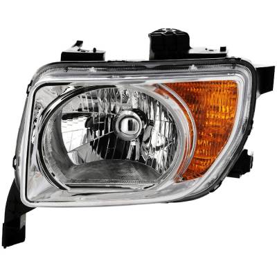 Rareelectrical - Headlight Compatible With 2003-2006 Honda Element 2.4L I4 K24a4/K24z3 Left Driver Side Halogen
