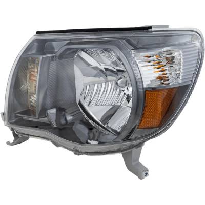 Rareelectrical - Headlight Compatible With 2005-2011 Toyota Tacoma 2.7L 4.0L I4 Left Driver Side Halogen Rept100110