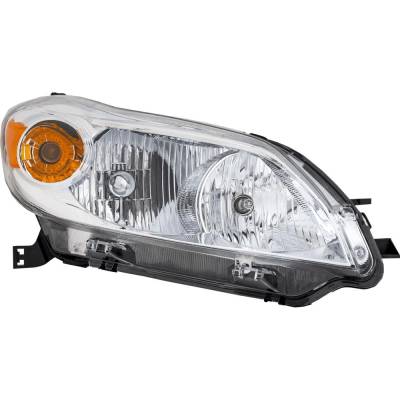 Rareelectrical - Headlight Compatible With 2009-2014 Toyota Matrix 1.8L 2.4L I4 Right Passenger Side Halogen