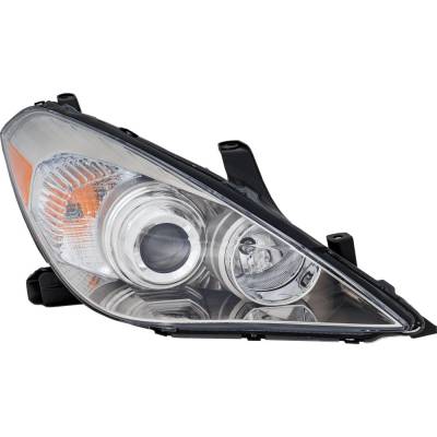 Rareelectrical - Headlight Compatible With 2007-2008 Toyota Solara 2.4L 3.3L I4 Right Passenger Side Halogen
