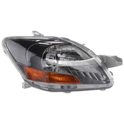 Rareelectrical - Headlight Compatible With 2007-2011 Toyota Yaris 1.5L I4 Right Passenger Side Halogen Rept100117