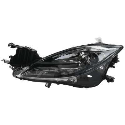 Rareelectrical - Headlight Compatible With 2011-2013 Mazda 6 2.5L 3.7L I4 Mzi Left Driver Side Halogen Repmz100114q