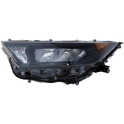 Rareelectrical - Headlight Compatible With 2019-2022 Toyota Rav4 2.5L I4 A25a-Fks A25a-Fxs Left Driver Side Led