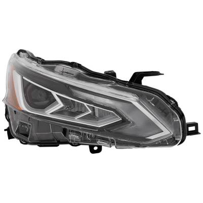 Rareelectrical - Headlight Compatible With 2019-2022 Nissan Altima 2.5L 2.0L I4 Qr25de Kr20ddet Right Passenger Side
