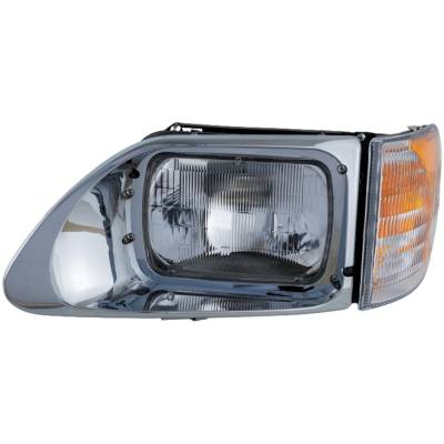 Rareelectrical - Headlight Compatible With 1996-2011 International 9200 Sba 9200I Sba Left Driver Side Halogen